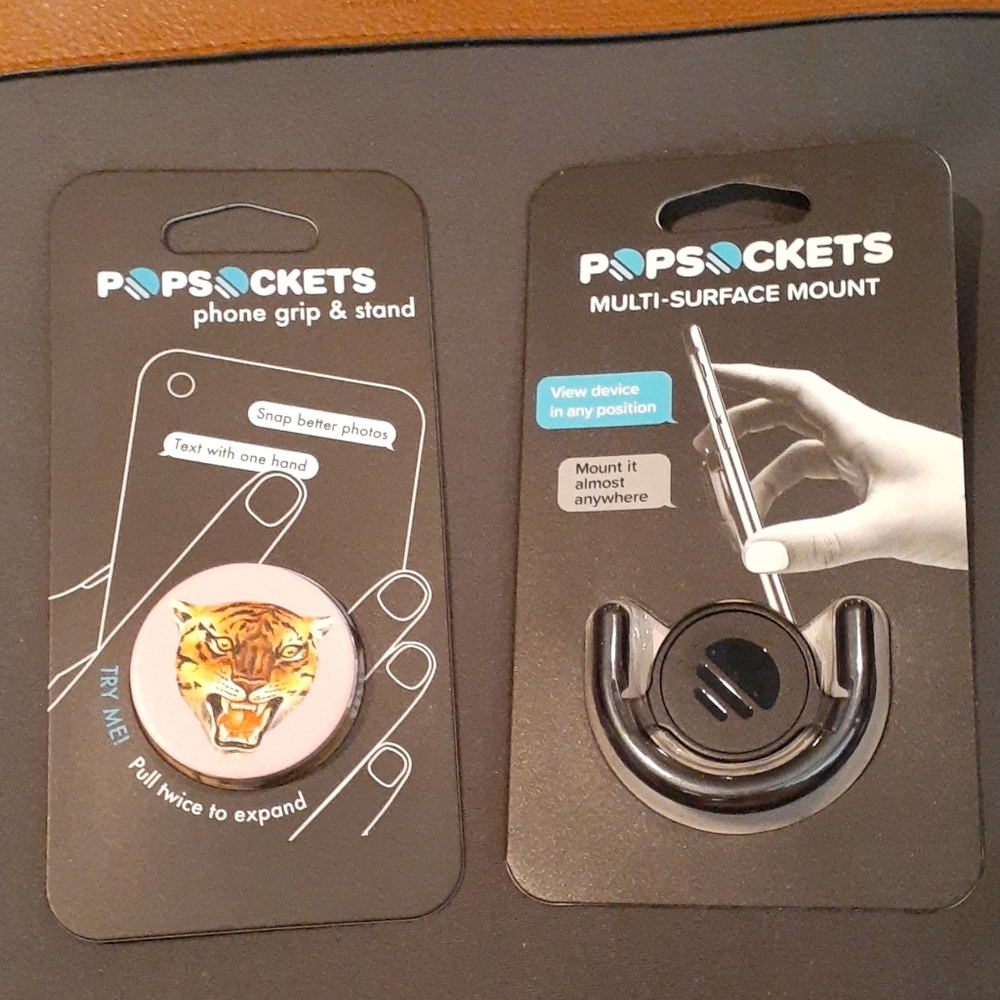 New tiger popsocket and mount